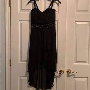 Black High Low Dress